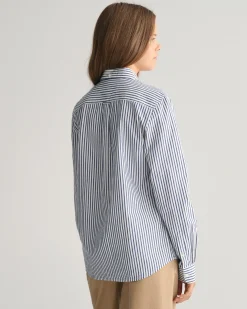 Teens Shield Striped Poplin Shirt