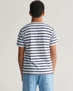 Teens Shield Striped T-Shirt