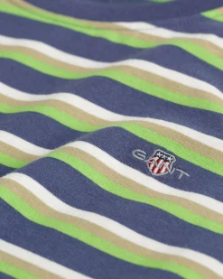 Teens Shield Striped T-Shirt