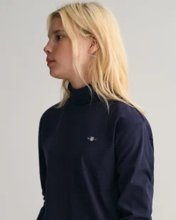 Teens Shield Turtleneck Long Sleeve Top
