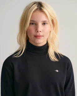 Teens Shield Turtleneck Long Sleeve Top