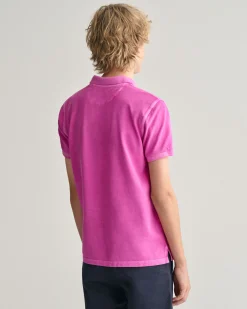 Teens Sunfaded Piqué Polo Shirt