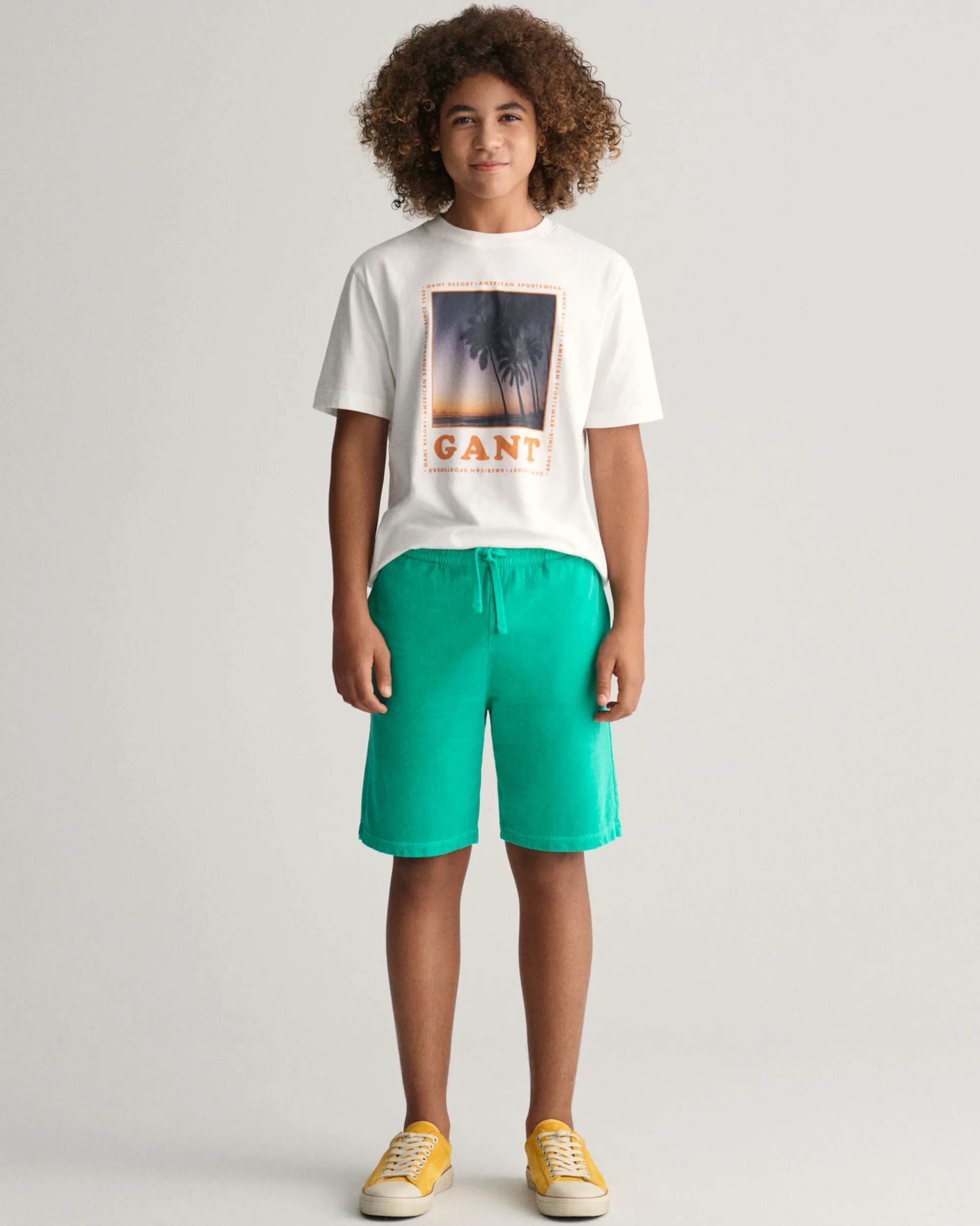 Teens Sunfaded Sweat Shorts