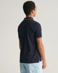 Teens Tipped Piqué Polo Shirt
