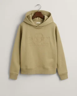 Teens Tonal Shield Hoodie