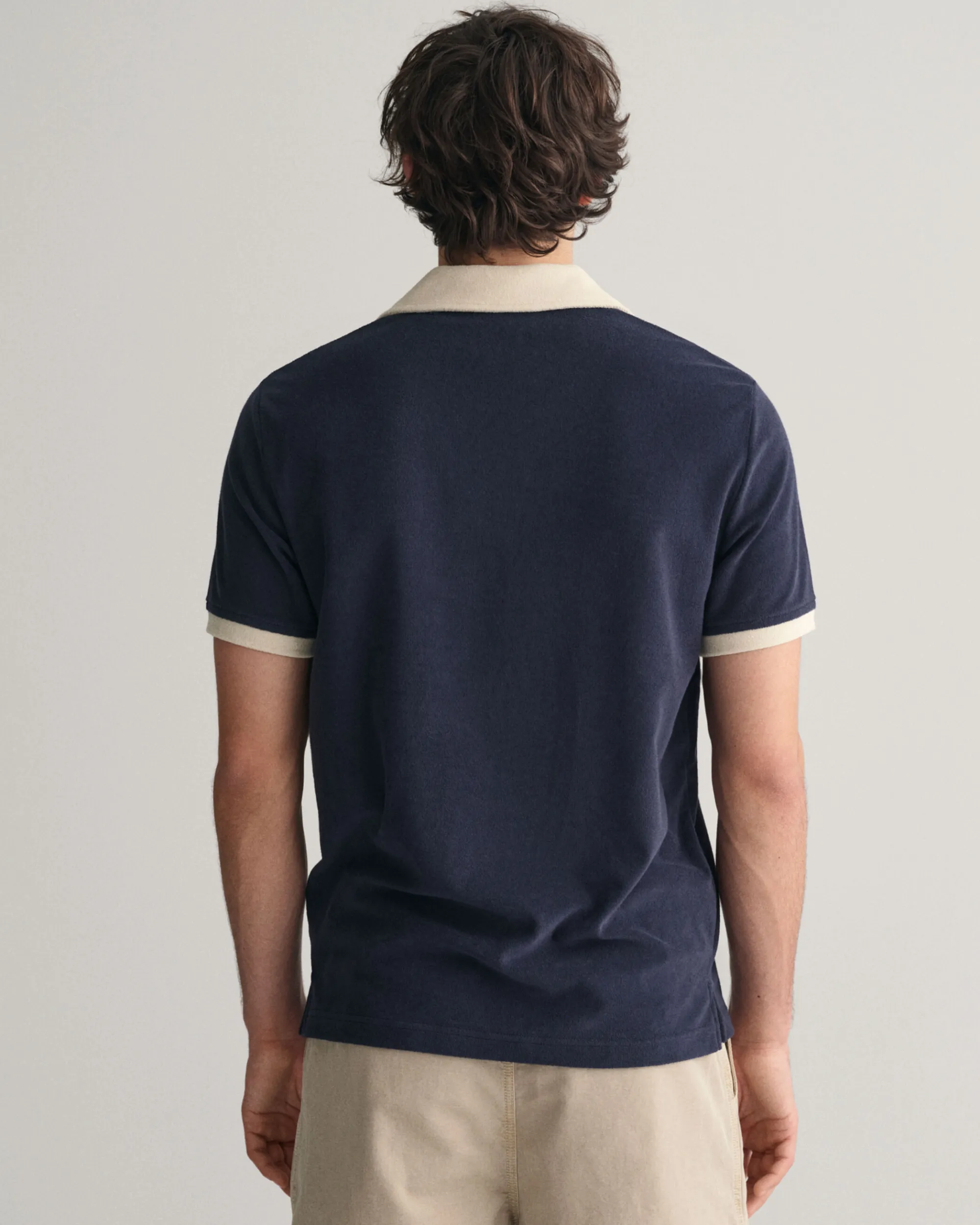 Terry Towelling Resort Polo Shirt