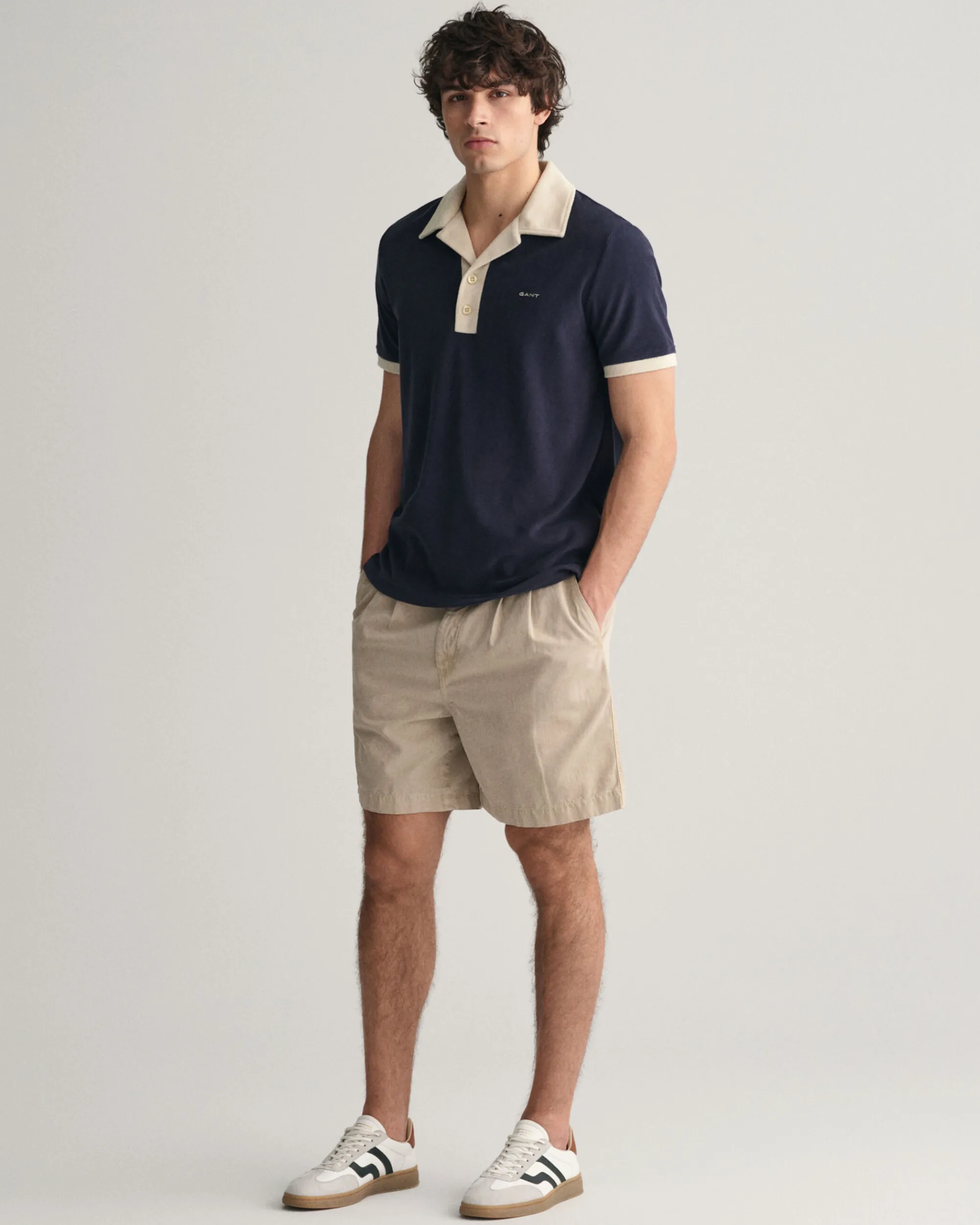 Terry Towelling Resort Polo Shirt