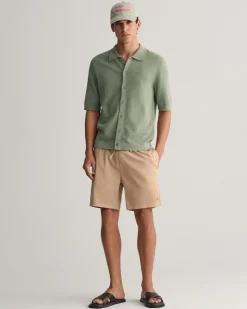 Textured Knit Short Sleeve Shirt