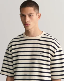 Textured Striped T-Shirt