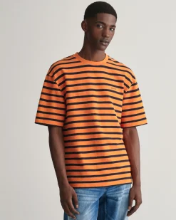 Textured Striped T-Shirt