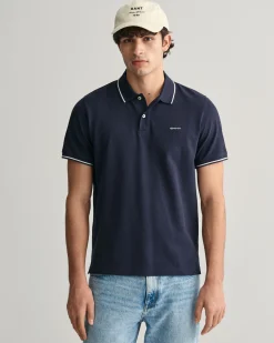 Tipped Piqué Polo Shirt