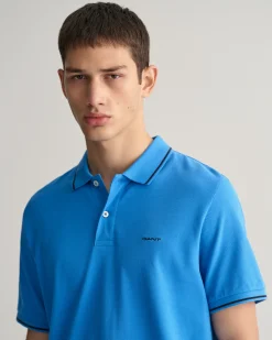 Tipped Piqué Polo Shirt