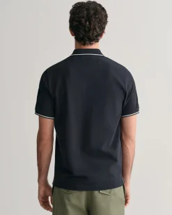 Tipped Piqué Polo Shirt