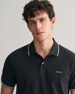 Tipped Piqué Polo Shirt