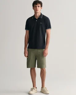 Tipped Piqué Polo Shirt