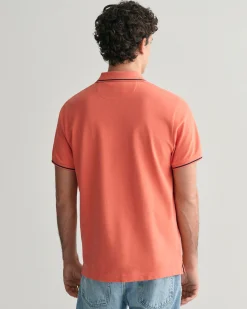 Tipped Piqué Polo Shirt