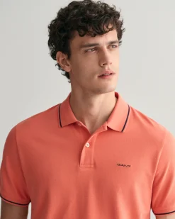 Tipped Piqué Polo Shirt