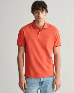 Tipped Piqué Polo Shirt