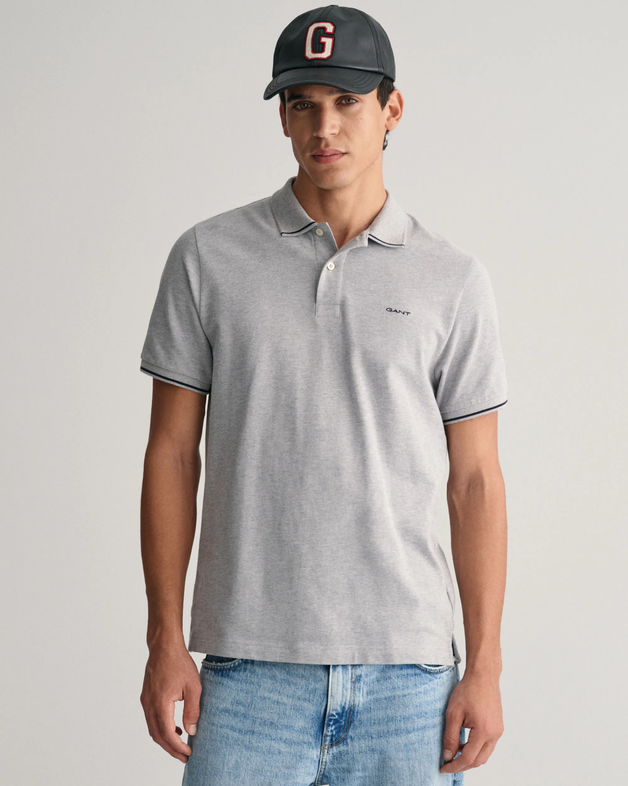 Tipped Piqué Polo Shirt