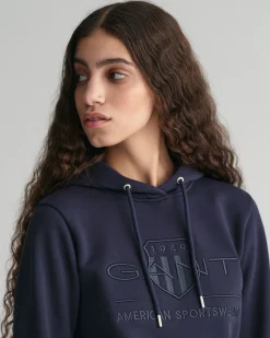 Tonal Archive Shield Hoodie