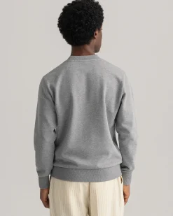 Tonal Shield Crew Neck Sweatshirt
