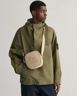 Tonal Shield Crossbody Bag