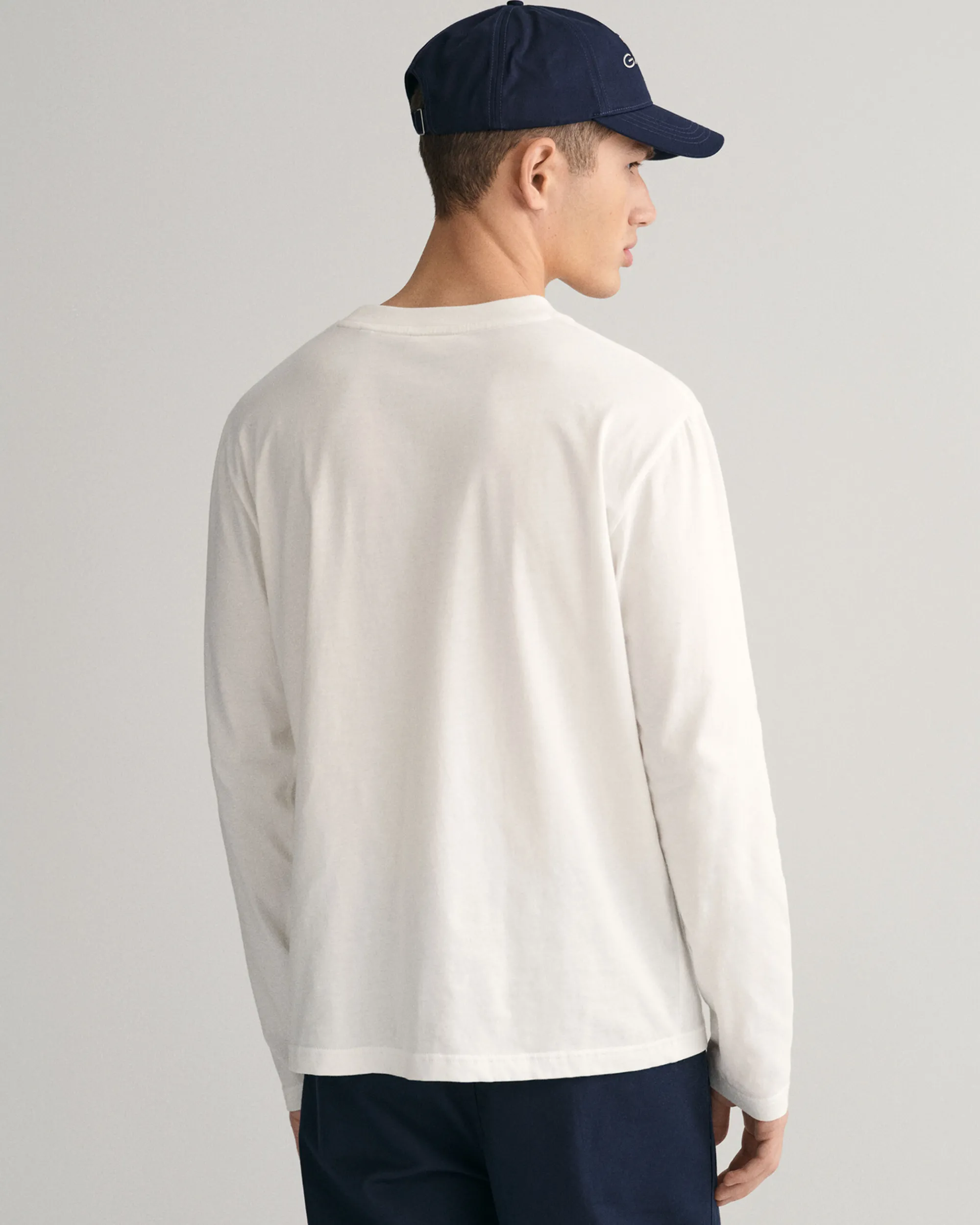 Tonal Shield Long Sleeve T-Shirt