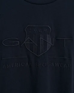 Tonal Shield Long Sleeve T-Shirt