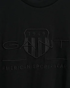 Tonal Shield Long Sleeve T-Shirt