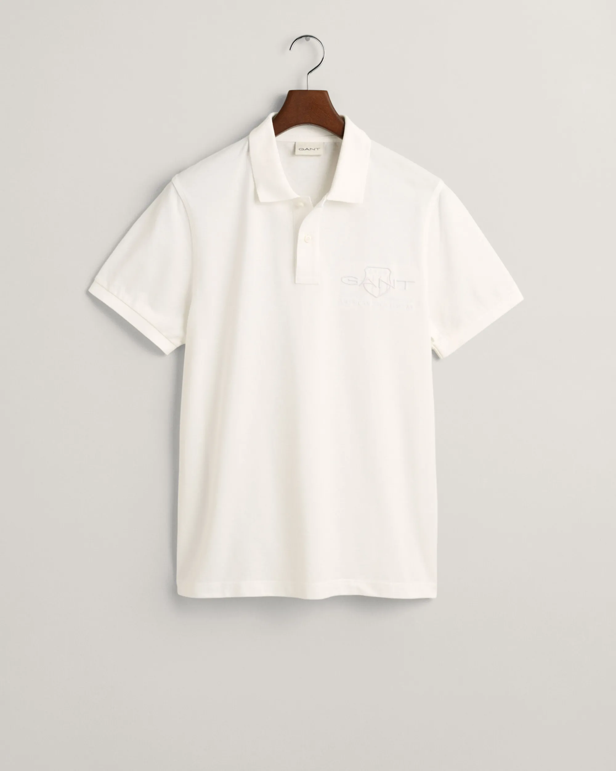 Tonal Shield Polo Shirt