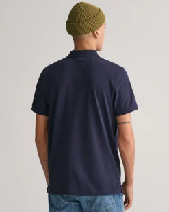 Tonal Shield Polo Shirt