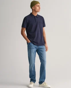 Tonal Shield Polo Shirt