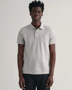 Tonal Shield Polo Shirt