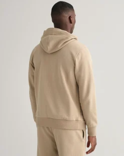 Tonal Shield Zip Hoodie