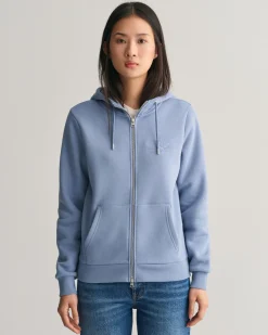 Tonal Shield Zip Hoodie