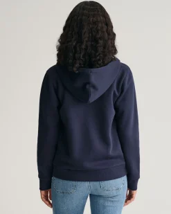 Tonal Shield Zip Hoodie