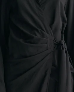 Wrap Shirt Dress