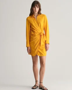 Wrap Shirt Dress